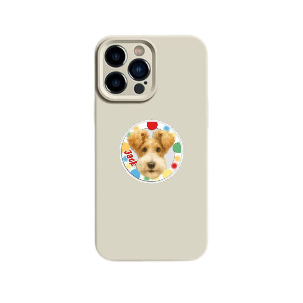 iPhone Magsafe Grip Holder Custom Pet Image