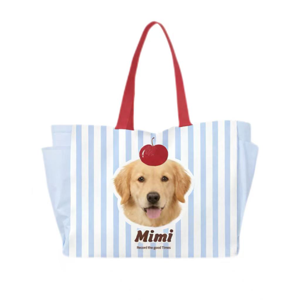 Pet Custom Image Large Capacity Shoulder Bag