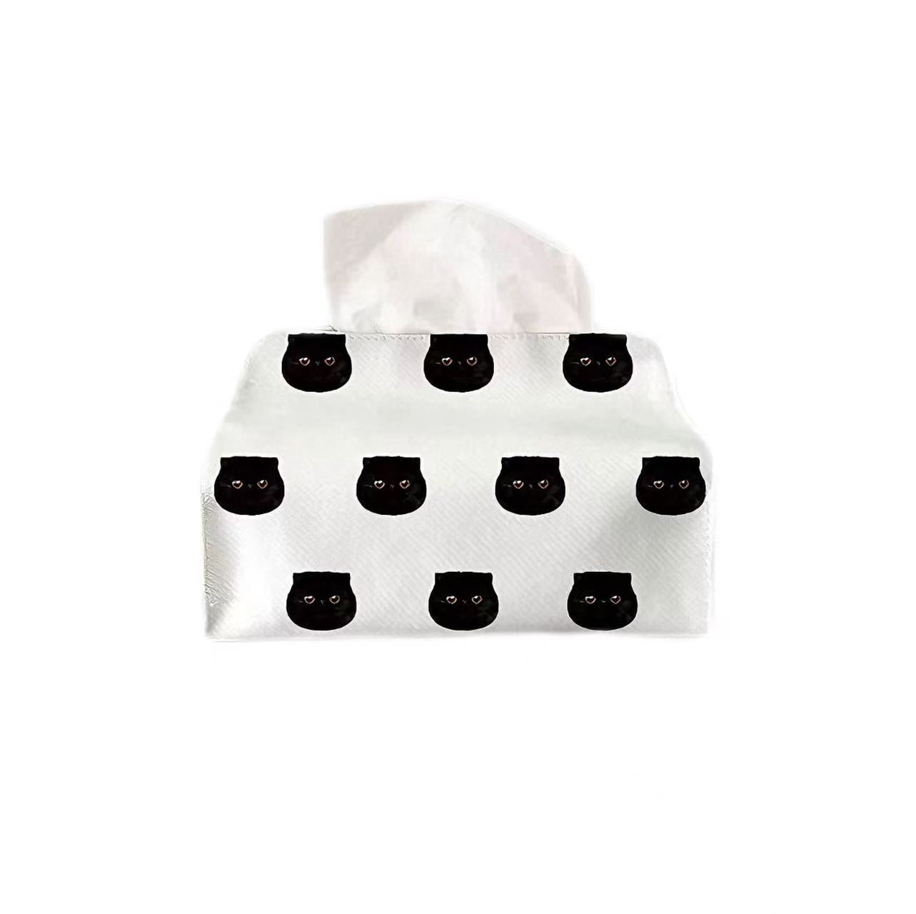 Tissue Box Velcro Designed with Pet Image