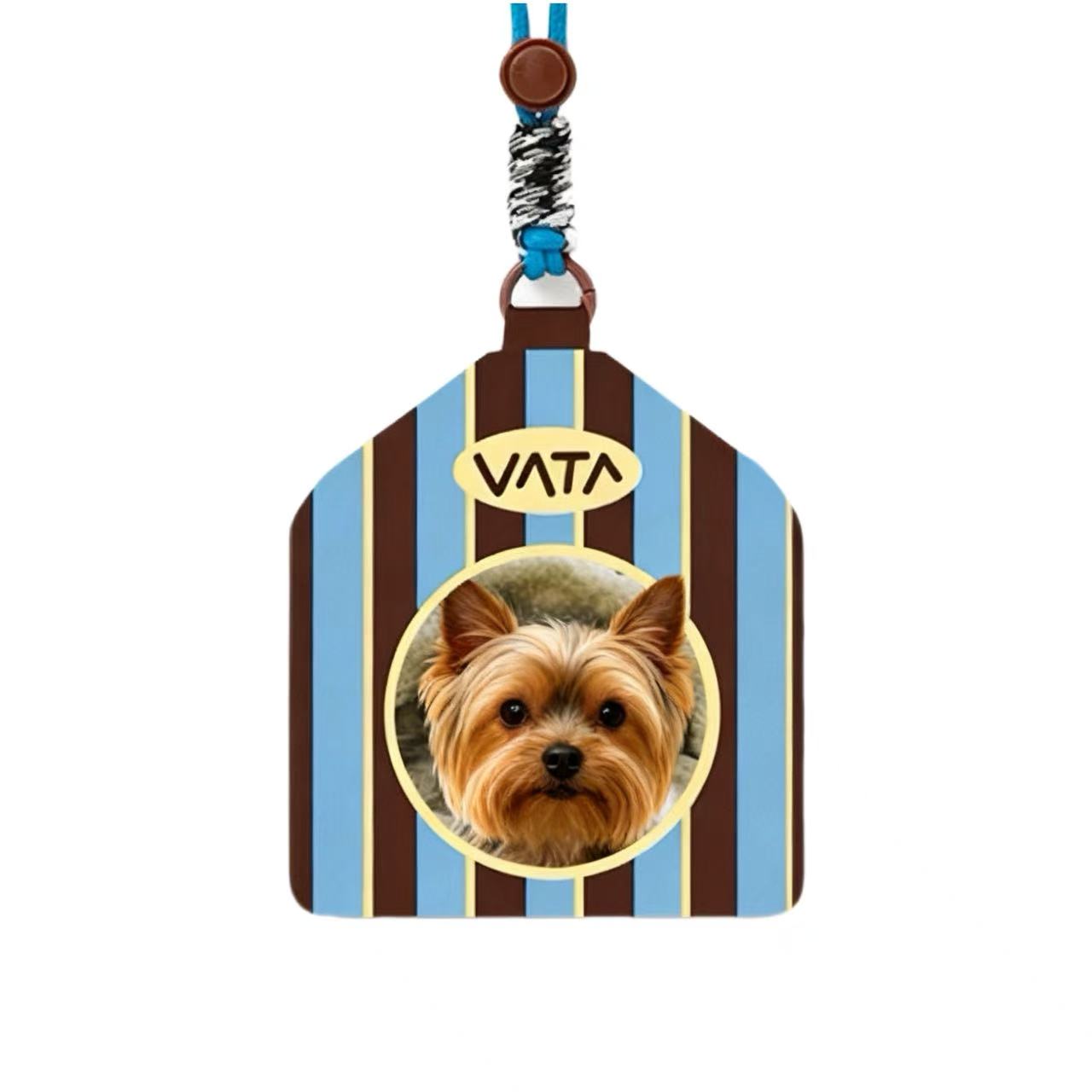 Fabric Coin Purse Lanyard Custom Pet Image