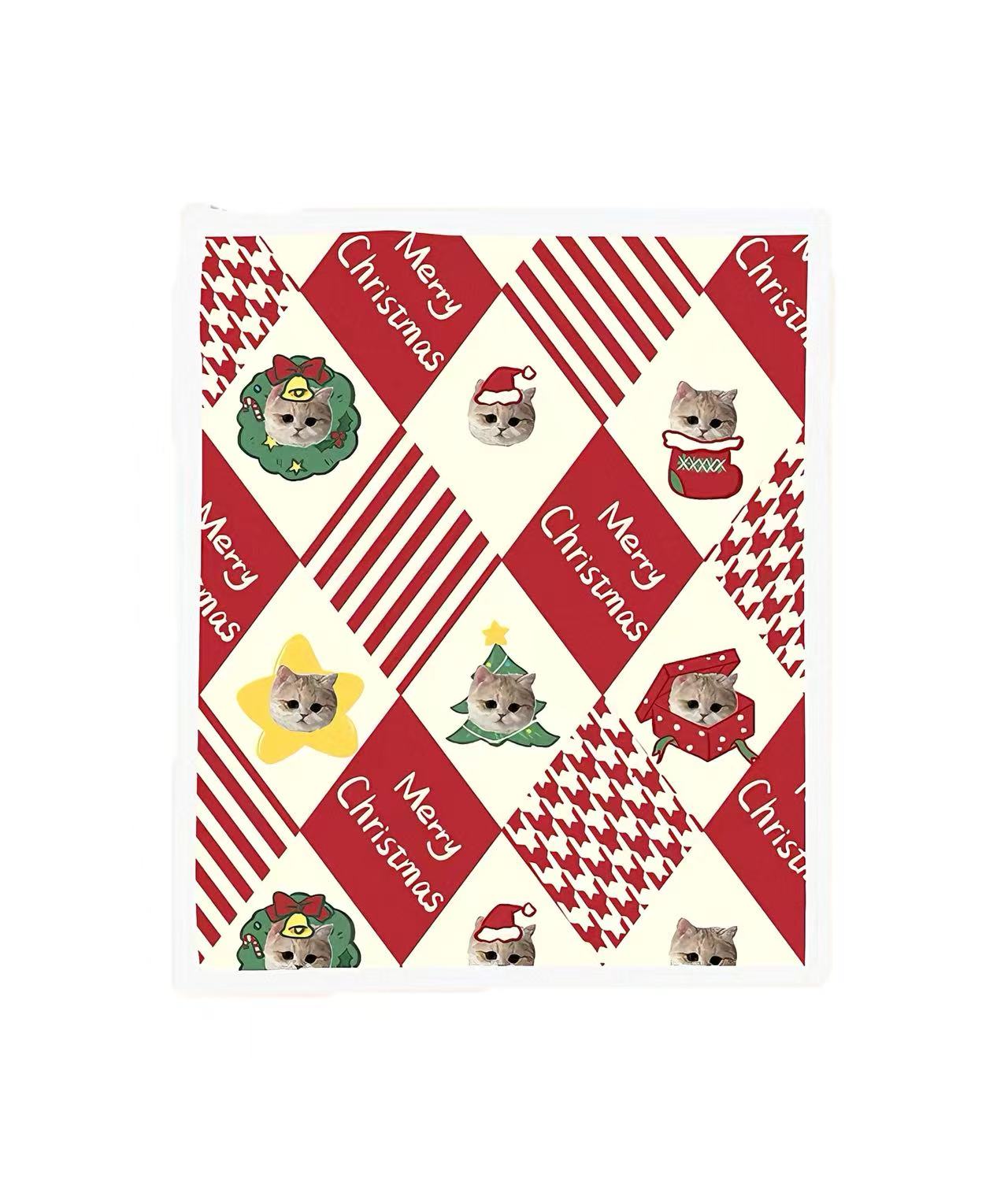 Pet Custom Image Blankets Milk Silk Fabric