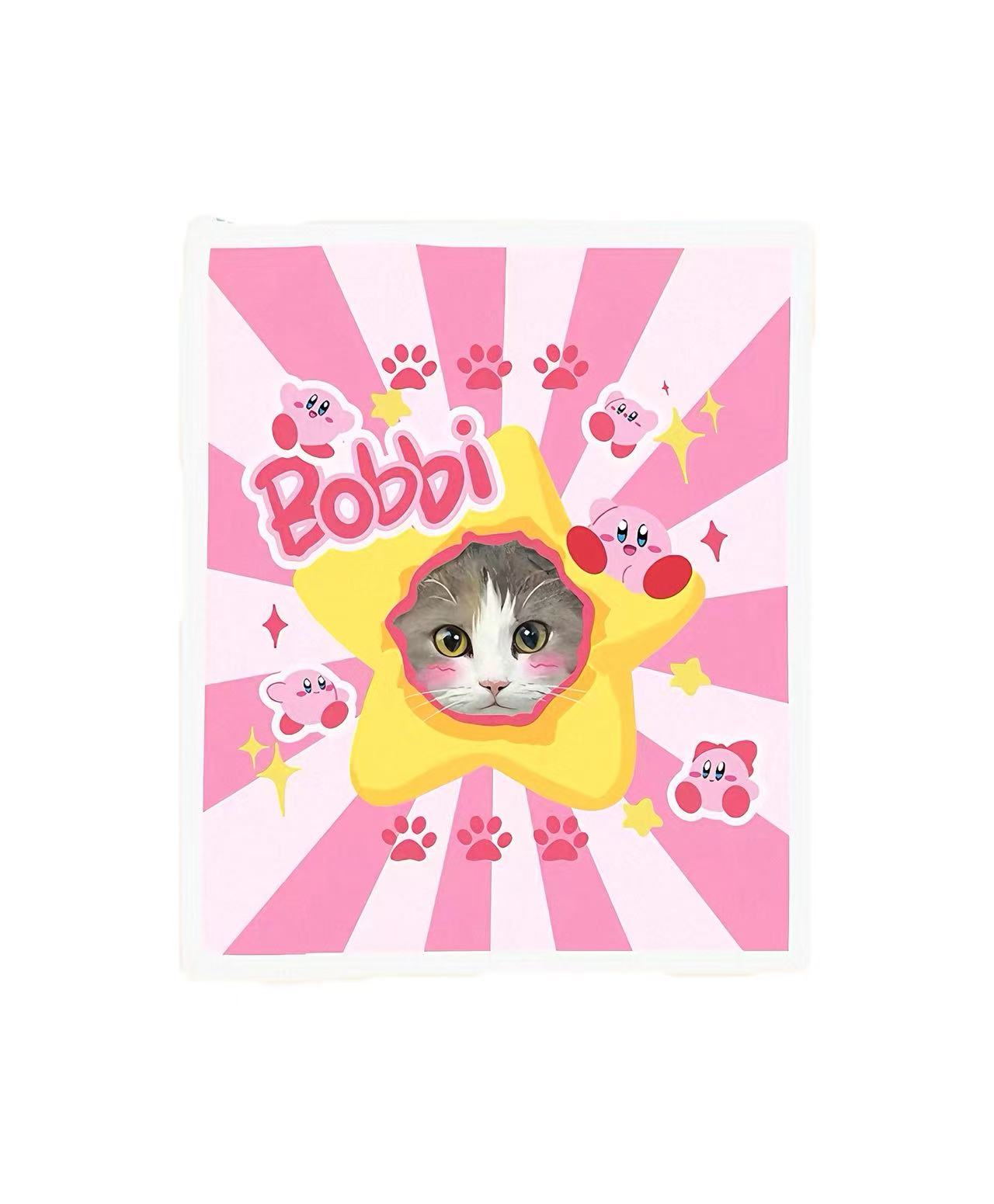 Pet Custom Image Blankets Milk Silk Fabric